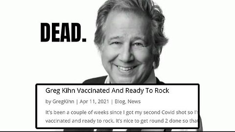 SINGER GREG KIHN DIES FROM TURBO ALZHEIMER'S!