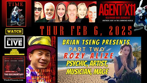 AGENT X11: EP 122: BRIAN TSENG PRESENT: ROZY ALIZE