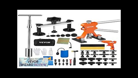 VEVOR 69 PCS Dent Repair Kit Auto Car Body Paintless Dent Removal Review