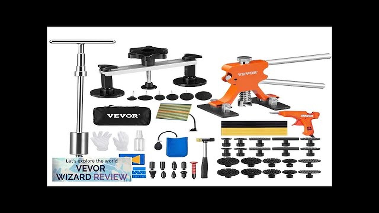 VEVOR 69 PCS Dent Repair Kit Auto Car Body Paintless Dent Removal Review