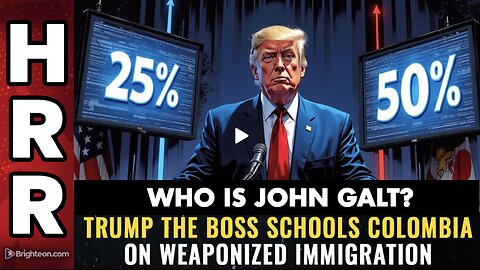 MIKE ADAMS- HRR W/ Trump THE BOSS schools Colombia on weaponized immigration. SGANON, JUAN O'SAVIN