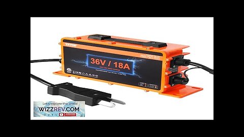 VEVOR 36 Volt Golf Cart Battery Charger 18 AMP Smart Club Car Review