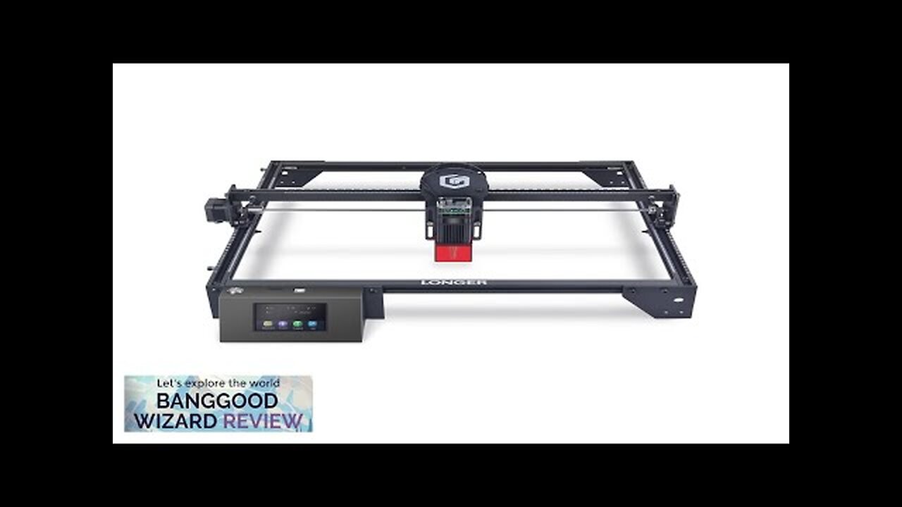 EU/US Direct LONGER RAY5 10W Laser Engraver 0.06x0.06mm Laser Spot Air Assist Review