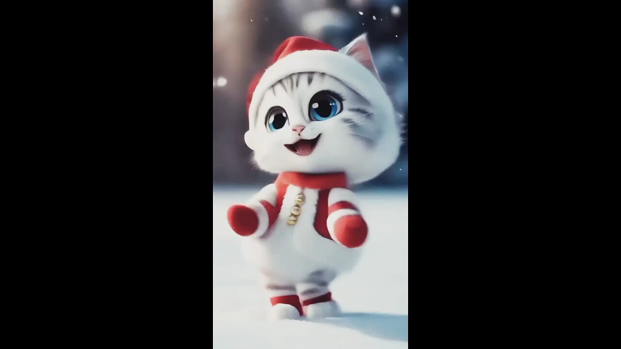 cute kitten dancing 😺😍