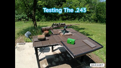 243 Winchester load testing.