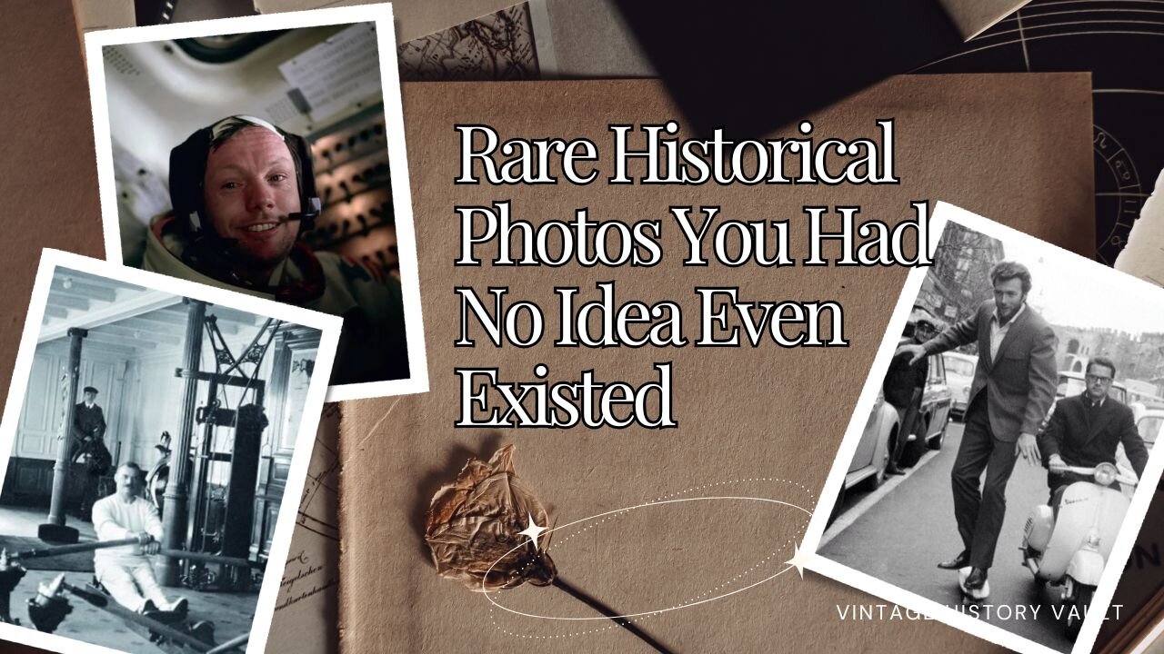 Rare Historical Photos You Had No Idea Even Existed.