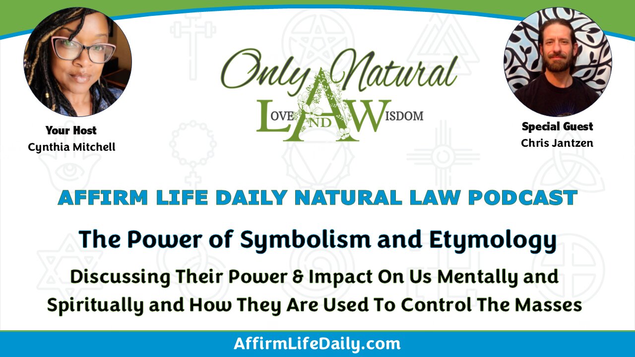 The Power of Symbolism and Etymology with Special Guest Chris Jantzen of the End Evil Podcast