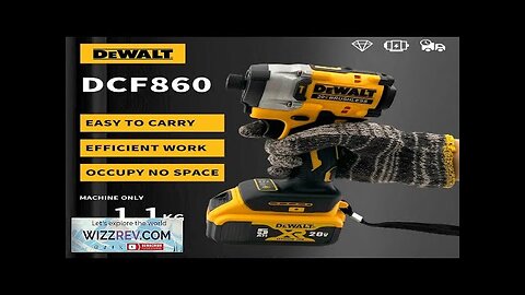 DEWALT DCF860 Super power Ultra High Torque 282N.m long life brushless impact Review