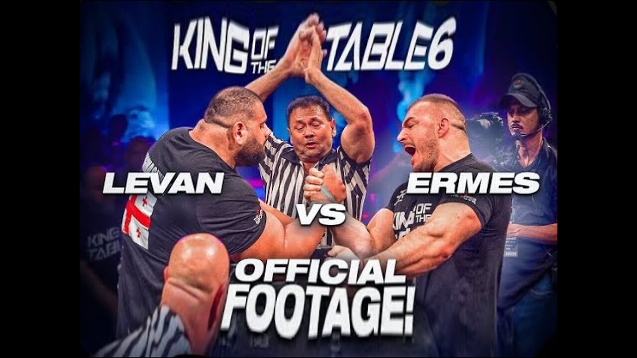 Ermes Gasparini vs Levan Saginashvili || King of the Table 6 || Epic Arm Wrestling Battle