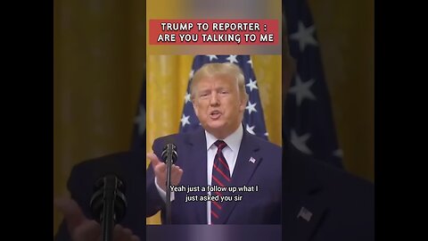 🔥 "Reporter Tries to Trap Trump—Instantly Regrets It! 😂 ‘You Talking to Me?!’"