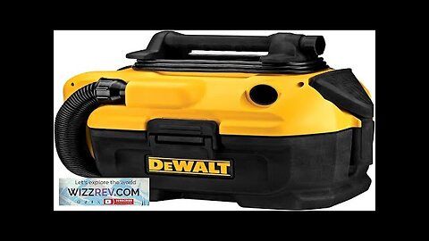 DEWALT 20V MAX Wet/Dry Vacuum Cordless and Corded Versatile Power Source Portable Review