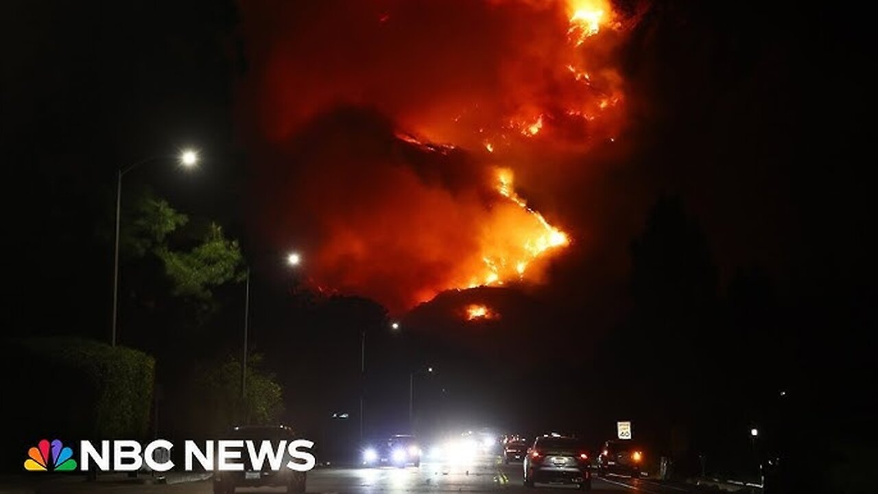 ‘We’re praying for mercy here’: KNBC reporter describes devastation by Eaton Fire