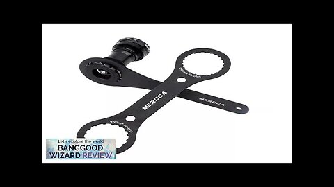 MEROCA Bike Bottom Bracket Wrench 16 Notch DUB Installation Removal Tool Cycling Review