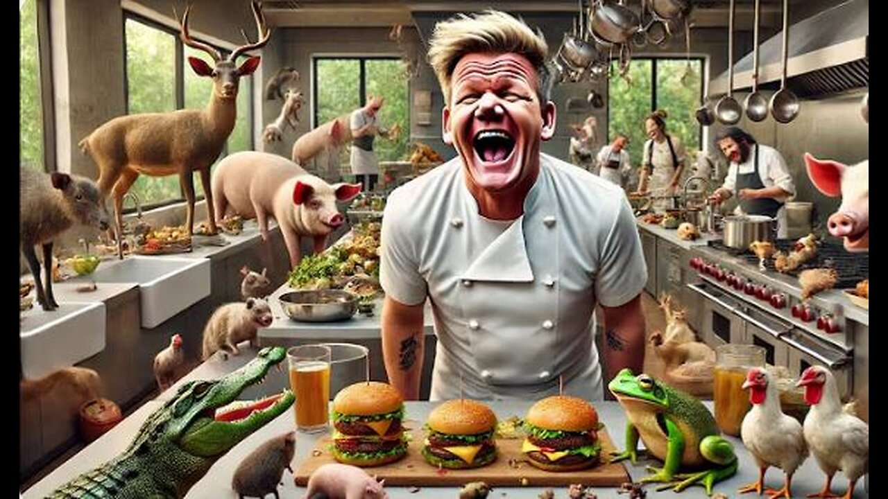 You WON'T Believe What AI Gordon Ramsay Just Did in the Kitchen! Funny Ai-Generated Video