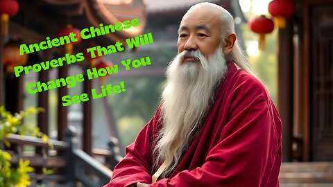 Ancient Chinese Proverbs That Will Change How You See Life!