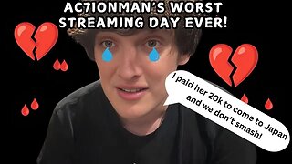 AC7IONMAN'S WORST STREAMING DAY EVER! #ac7ionman #iceposeidon #adinross #japan