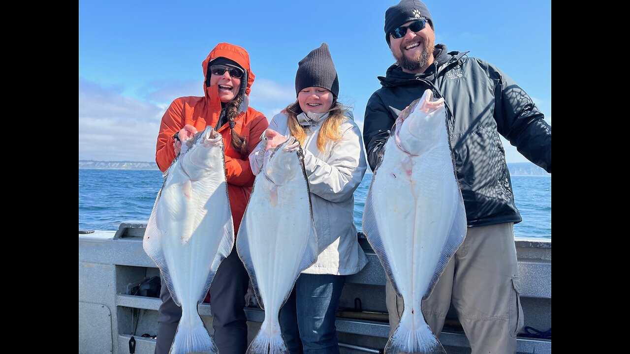 Photo Time With Halibut!