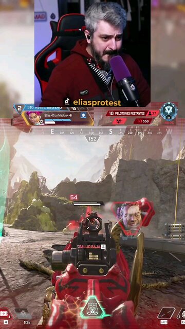 nos venían persiguiendo unos preds 💀 seguimos en los bot lobbys #apex #apexlegends #eliasprotest