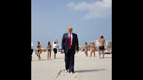 Peterpan meets Donald Trump | 🇧🇷 Rio de Janeiro Beach Brazil 2025 #trending