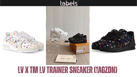 LV x TM LV TRAINER SNEAKERS (1AGZDN) BY LABELS