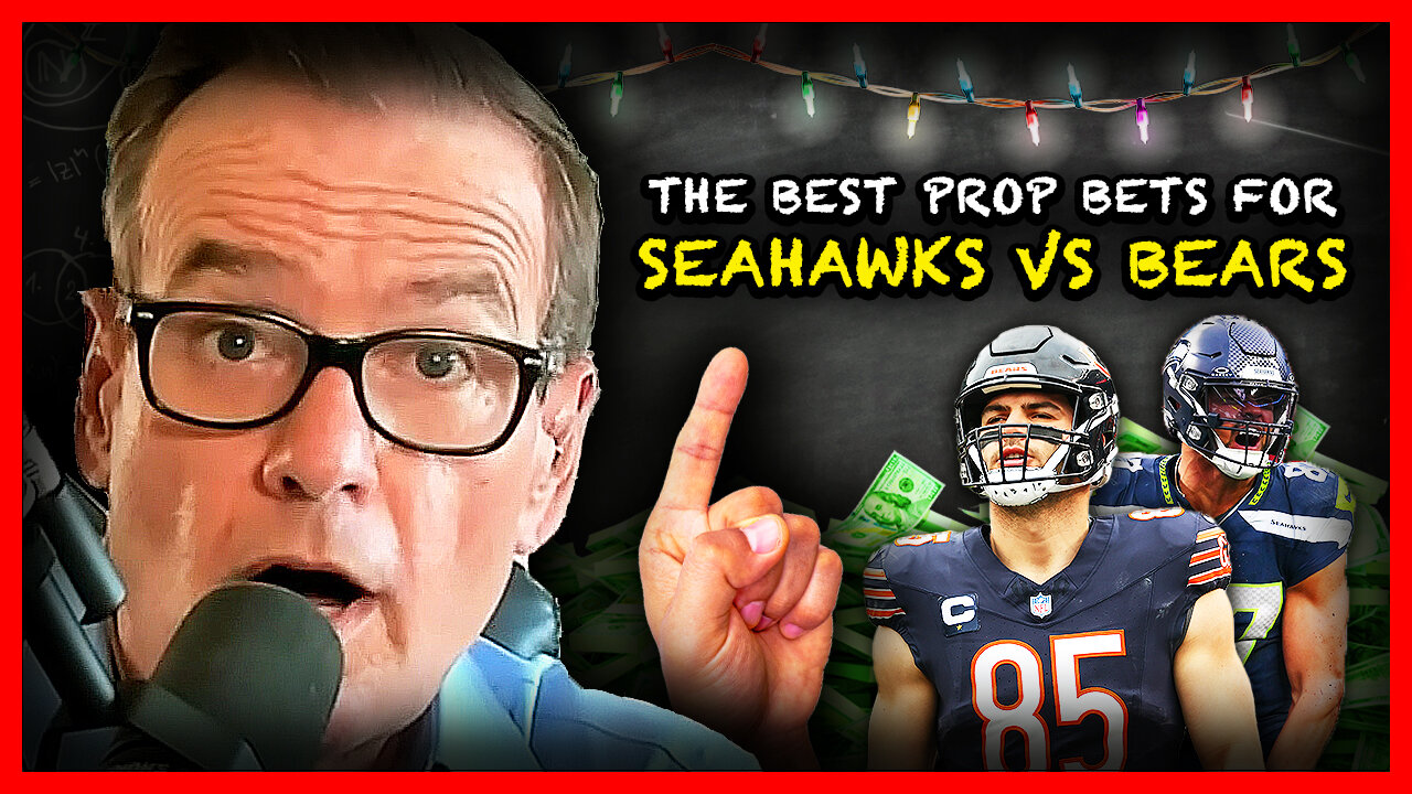 The Prop Betting Guru's FAVORITE Bets Tonight! | John Hansen's NFL Picks for TNF Seahawks vs Bears