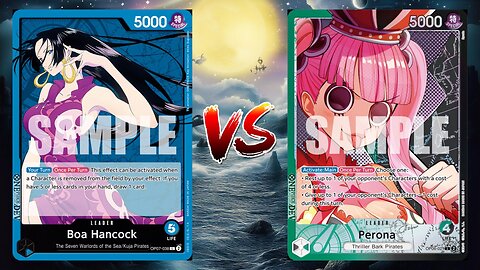 One Piece TCG Boa Hancock VS Perona And Purple Red Uta!!