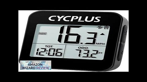 CYCPLUS GPS Bike Computer Wireless Cycling Computer with Automatic Backlight Bicycle Review