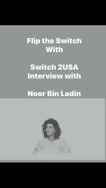 Flip the Switch & SWITCH2USA @ AMFEST interview with Patriot, NOOR BIN LADIN