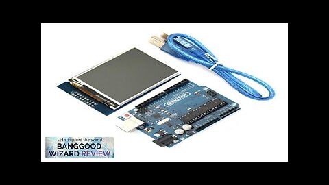 UNO R3 USB Development Board With 2.8 Inch TFT Touch Display Module Review