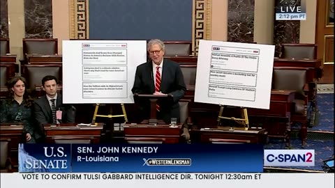 Rules for thee none for me - Sen John Kennedy on Audit and IRS