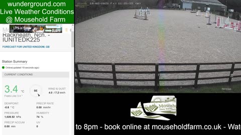 Mousehold Farm All Weather Riding arena