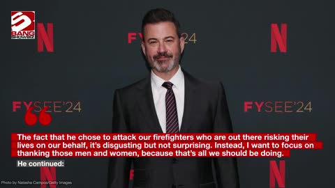 Tearful Jimmy Kimmel shuns Donald Trump over 'vile' comments about Los Angeles fires