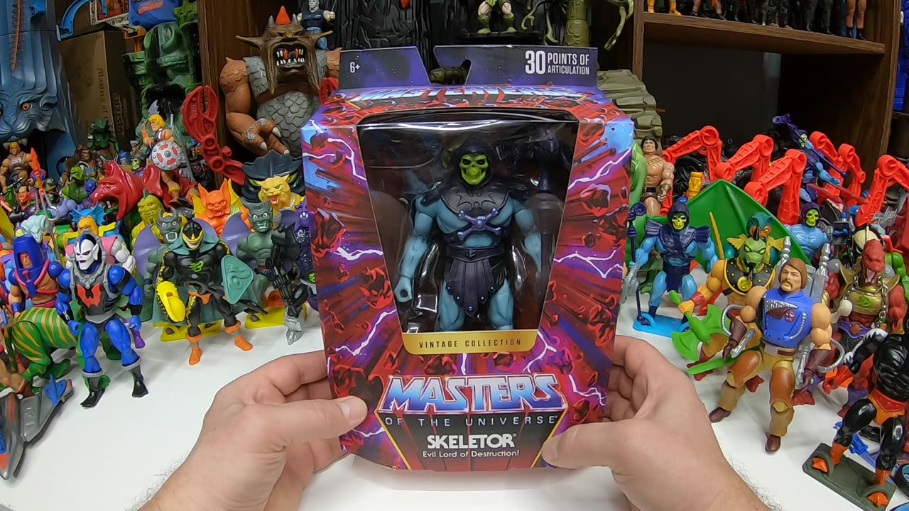 Masters Of The Universe Masterverse Vintage Collection Skeletor Review!