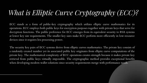 Elliptic Curve Cryptography in Crypto Wallets Everything You Need to Know