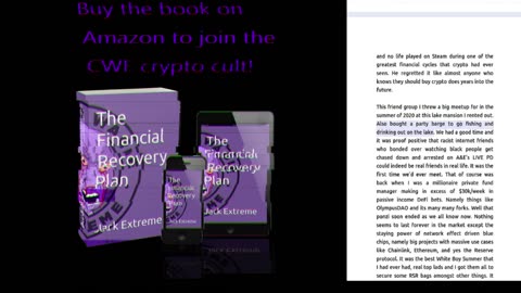 CWE - The Financial Recovery Plan - Jack Extreme (Audio Book)