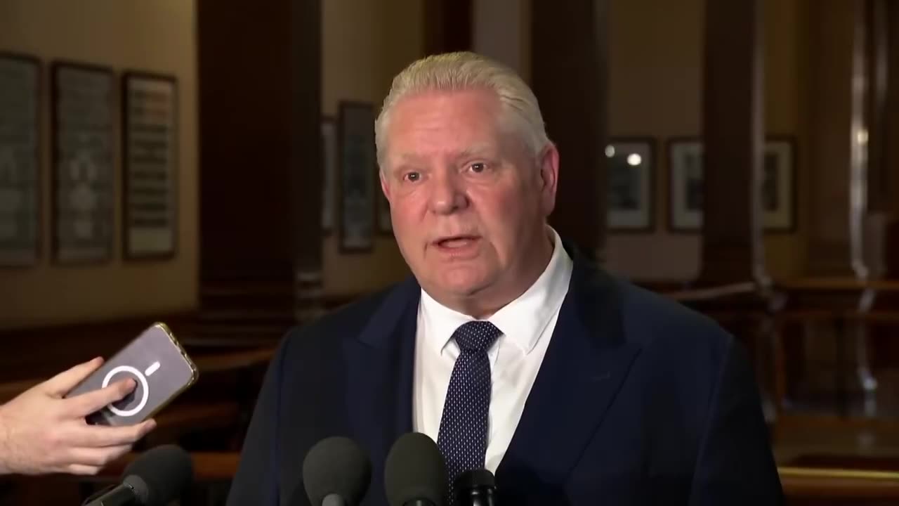 🚨🇨🇦 ONTARIO RESPONDS TO TRUMP'S TARIFFS