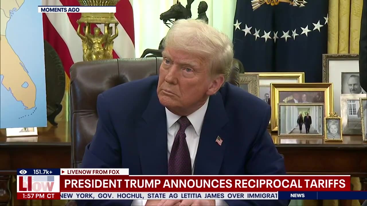 President Trump Announces Reciprocal Tariffs