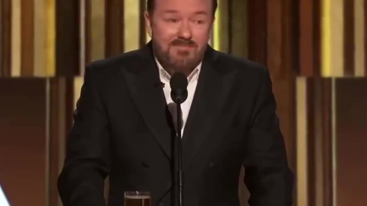 Ricky Gervais Roasts Hollywood