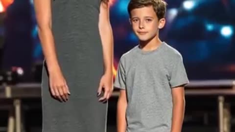 The woman and the boy terrified the audience on AGT