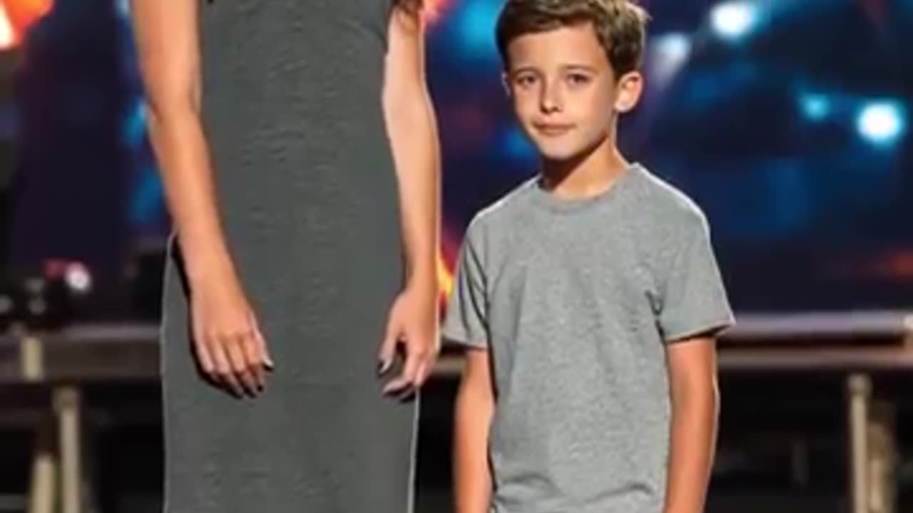 The woman and the boy terrified the audience on AGT