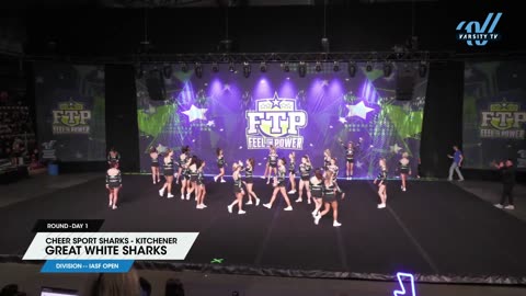 Cheer Sport Great Wite Sharks Feel The Power 2025 Day 1