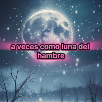 Luna de nieve: ¿cómo se origina su denominación?