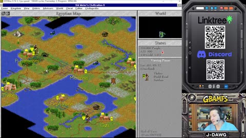 Just Play - CIV II - Presented by GBAMFS