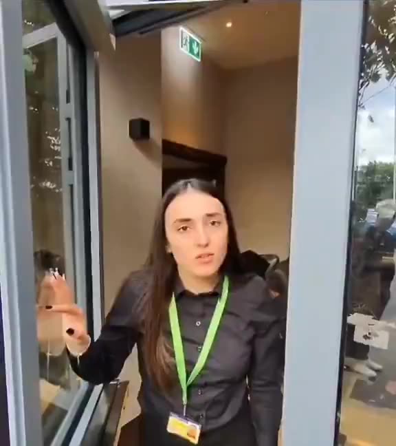 Man goes to a hotel in Ireland looking for a room. Foreign employee tells him