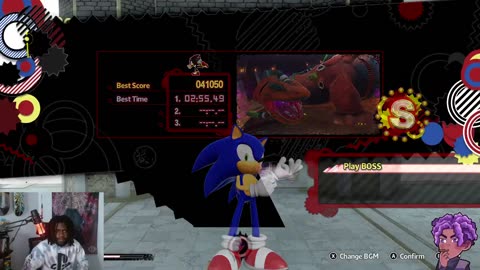 Shadow Generations but its Sonic