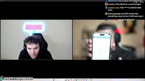 Sneako reveals to Adin Ross that he's 12% JEW