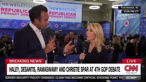 Vivek already told the world live on CNN.