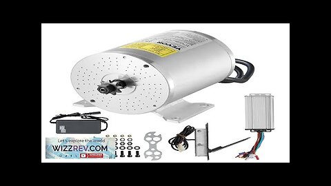 1800W Electric Brushless DC Motor Kit 48V 4500rpm Motor with Speed Controller Review