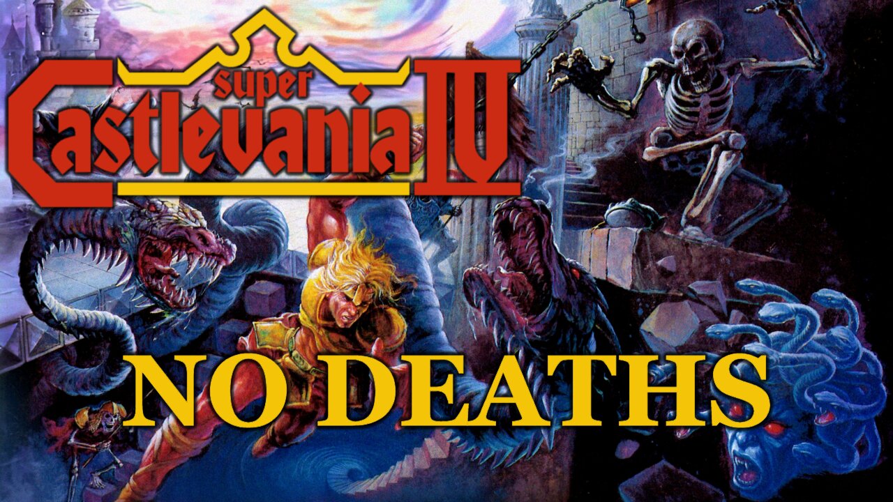 Super Castlevania IV (Super NES) Longplay - 1 Life