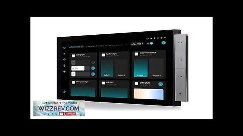 MOES Tuya WiFi Smart Intelligent Central Control Panel 10.1inch Touch Screen Review